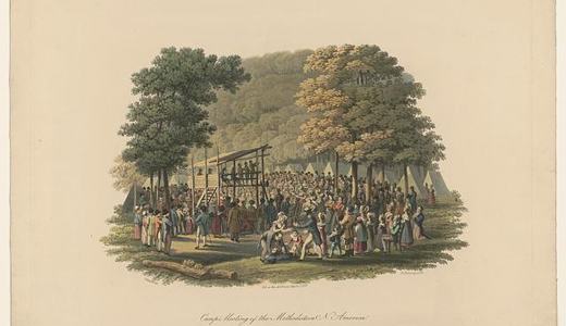 Methodist Circuit Riders and Camp Meetings — c. 1790s-1840s